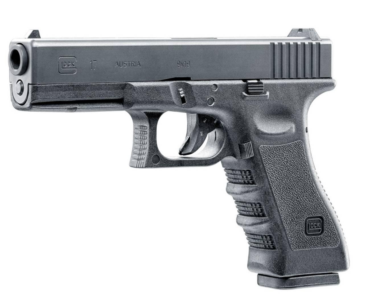 Softgun Glock 17 GEN3 CNC - Gass Softgun med Blowback - GHK Premium - Game-On.no